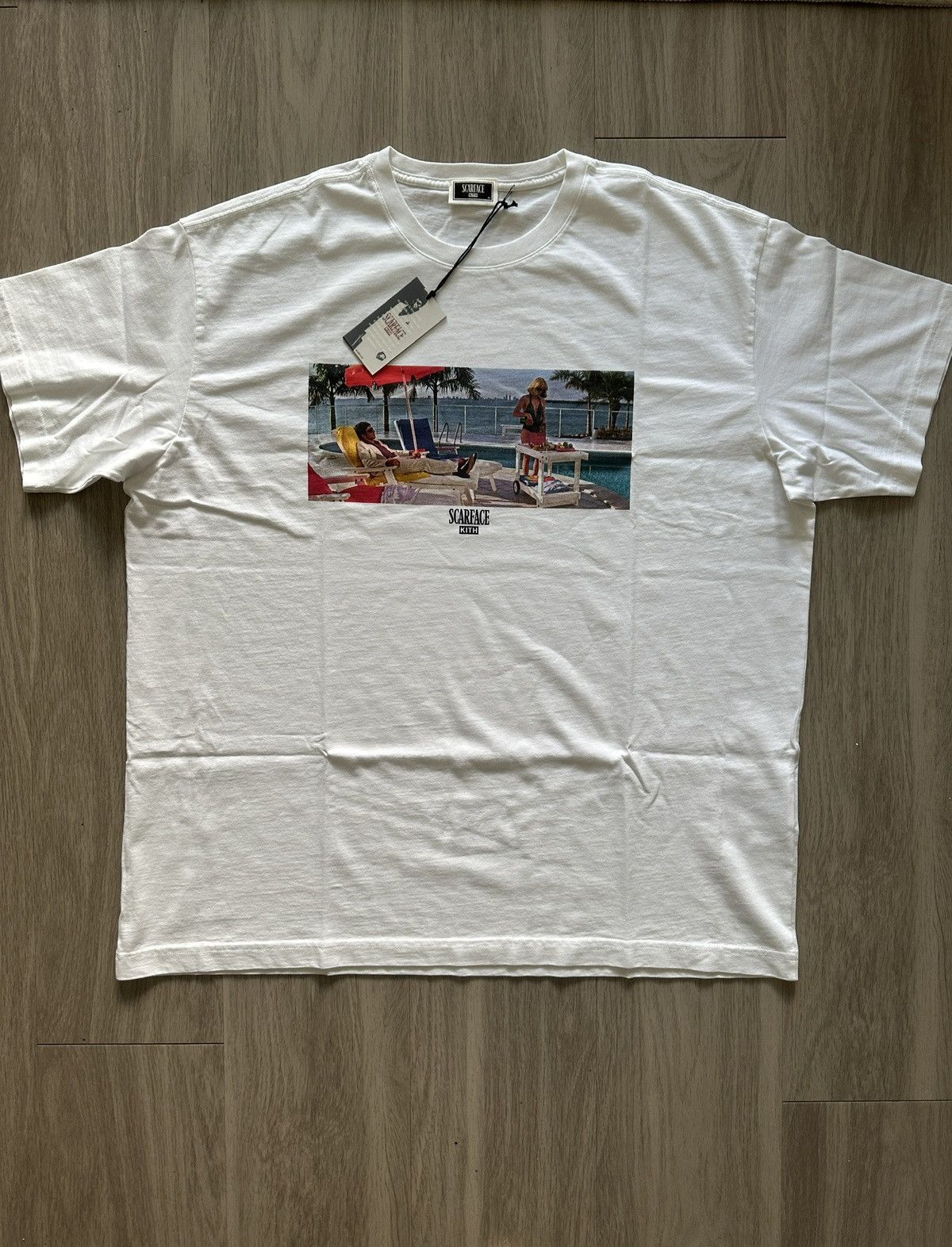 Kith For Scarface Just Us Tee Hoodie, Sweatshirt | FlexRushtees.com