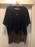 424 Bleached Washed Tee Hoodie, Sweatshirt | FlexRushtees.com