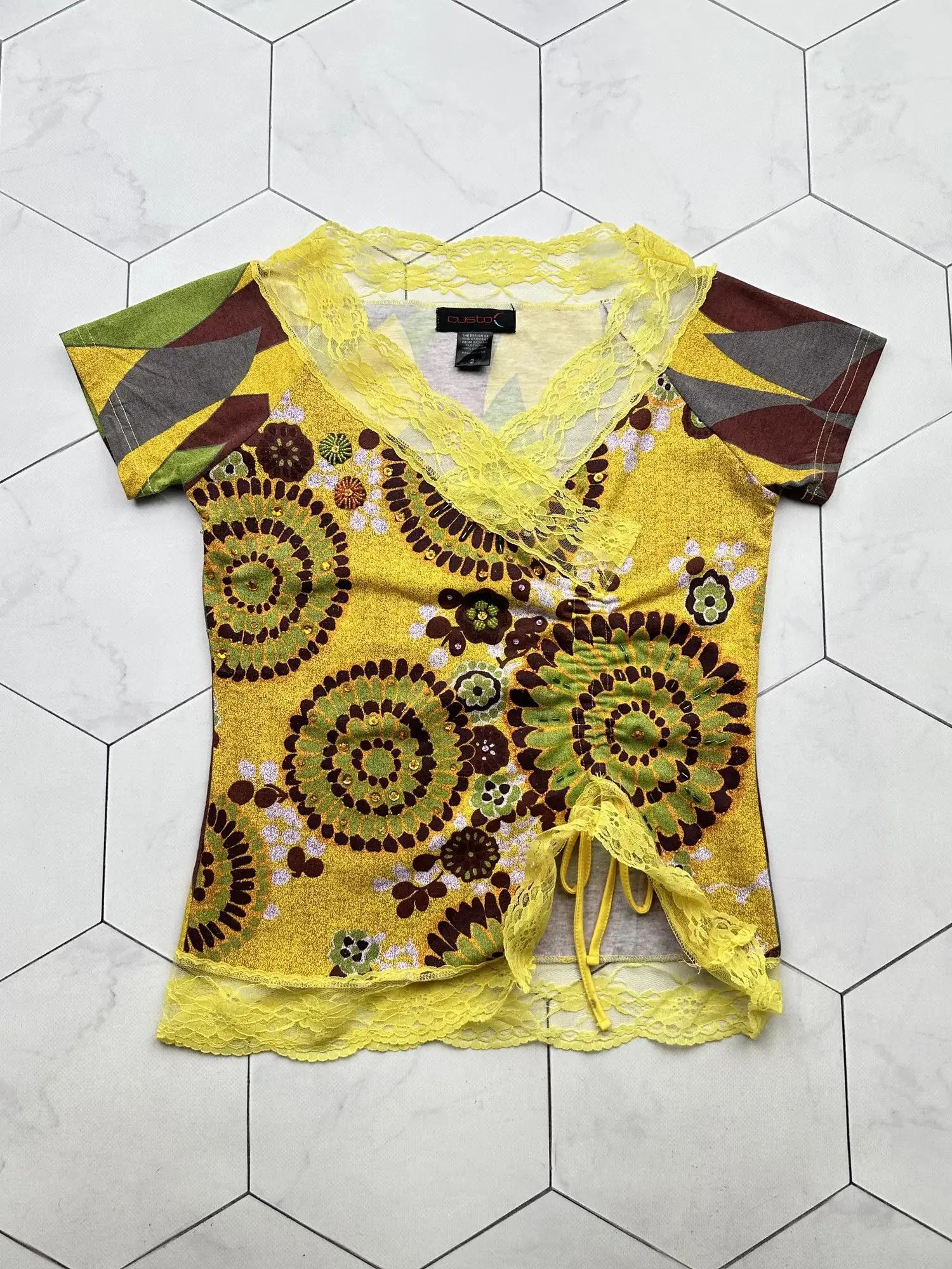 Barcelona Custo Barcelona Vintage T Shirt B396