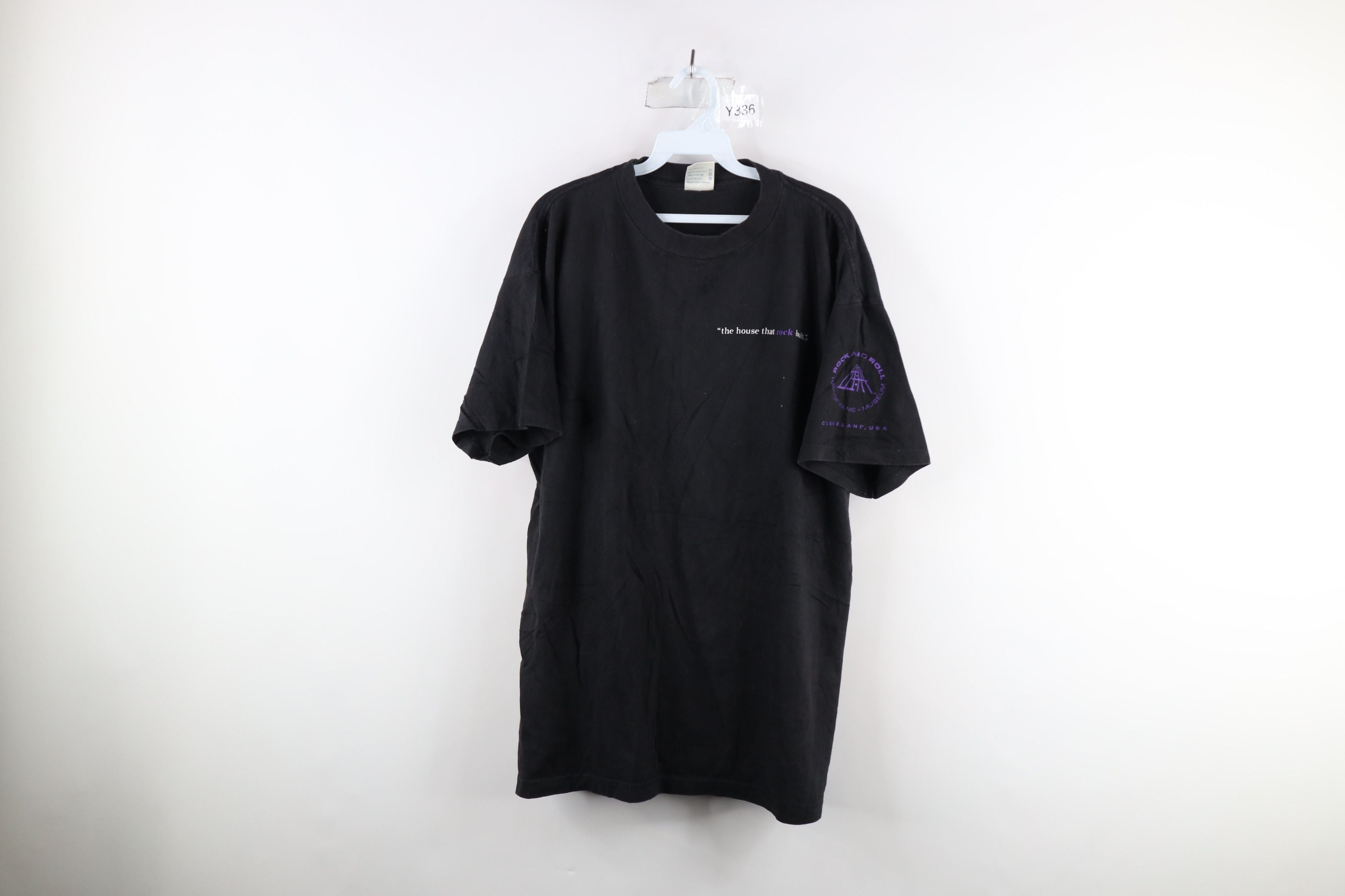 Vintage 90s Rock And Roll Hall Of Fame Museum T Shirt Usa Hoodie, Sweatshirt | FlexRushtees.com