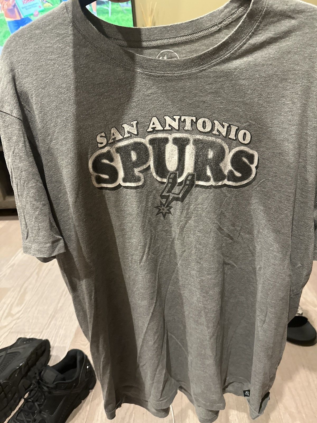 Nba Vintage San Antonio Spurs Logo Shirt Hoodie, Sweatshirt | FlexRushtees.com