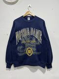 Vintage 90s Notre Dame Nd Fighting Irish Big Graphics Sweatshirt T-Shirts, Hoodie | FlexRushtees.com