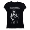 Vintage Y2k 00 S Sarah Palin Chronicles Terminator Black Baby Tee S