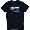 Element Skateboards Men S Mountain Tee T Shirt In Black
