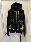 Owens Rick Owens Graphic Print Jason Zip Up Hoodie