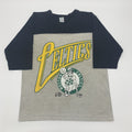 Vintage Boston Celtics 3 4 Sleeve Baseball Tee Hoodie, Sweatshirt | FlexRushtees.com