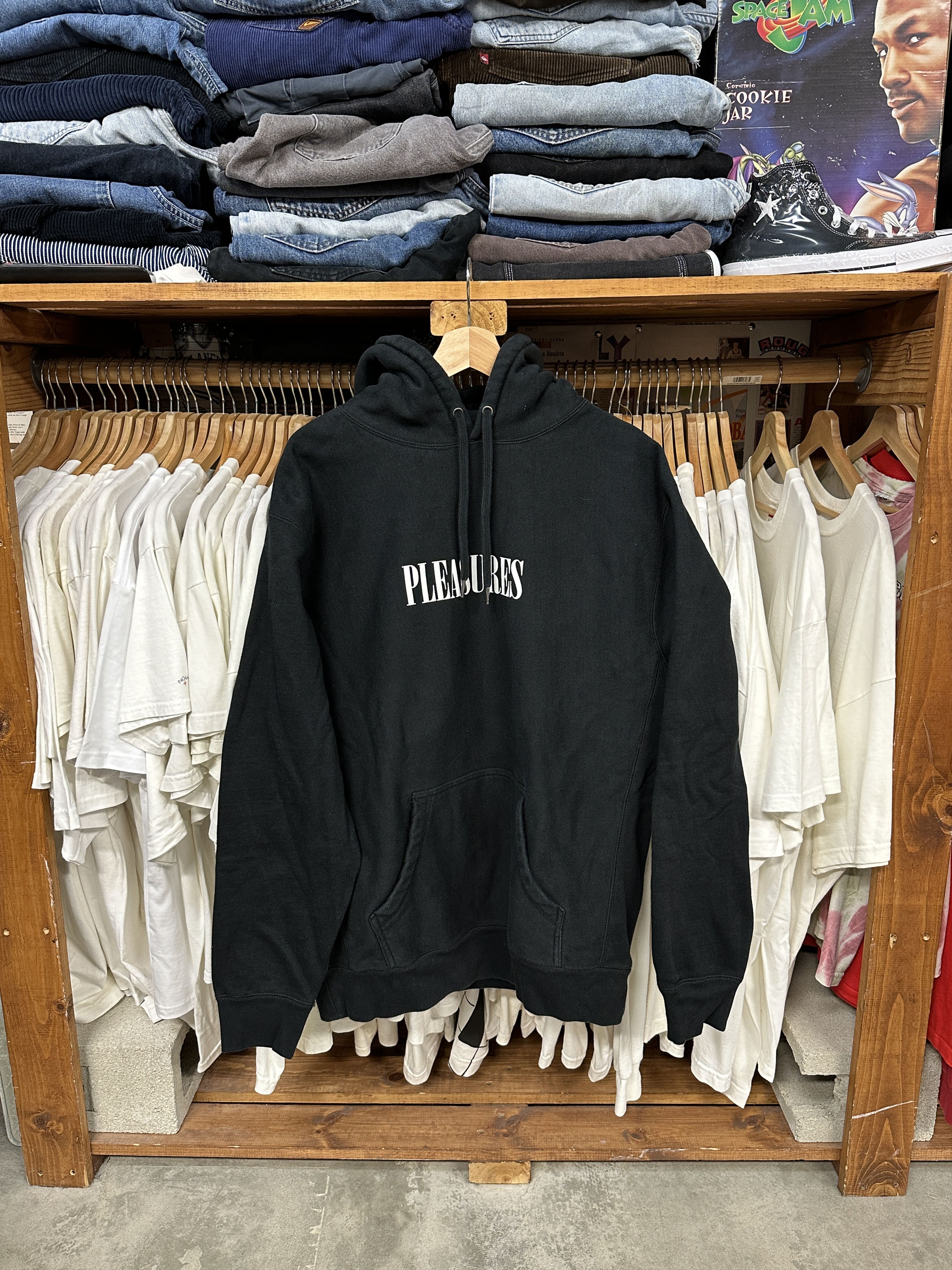 Pleasures Neworder Technique Hoodie T-Shirts, Sweatshirt | FlexRushtees.com