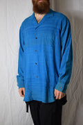 Yohji Yamamoto Yyph Archive Blue Shirt Hoodie, Sweatshirt | FlexRushtees.com