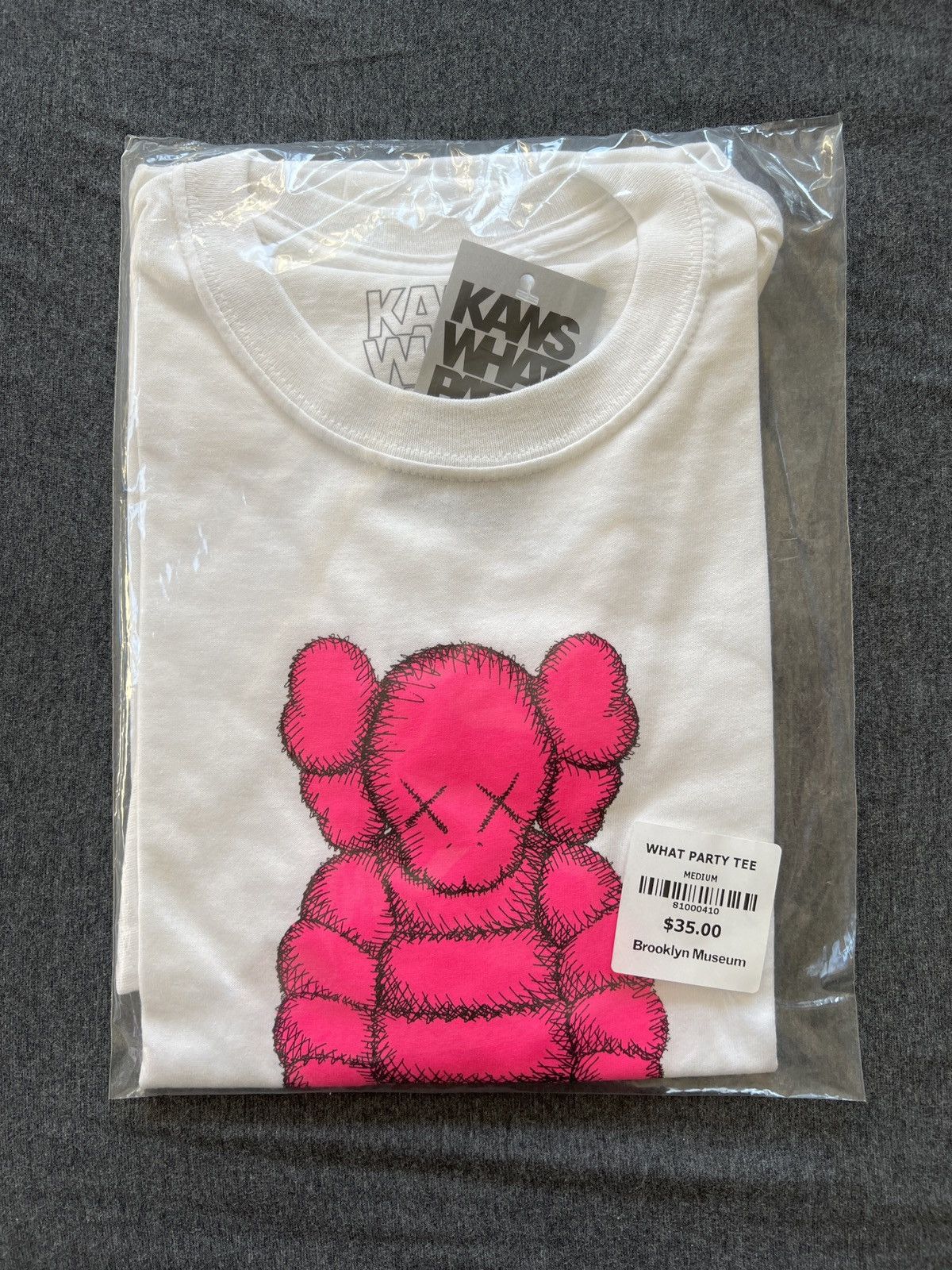 Kaws Brooklyn Museum What Party Tee Hoodie, Sweatshirt | FlexRushtees.com
