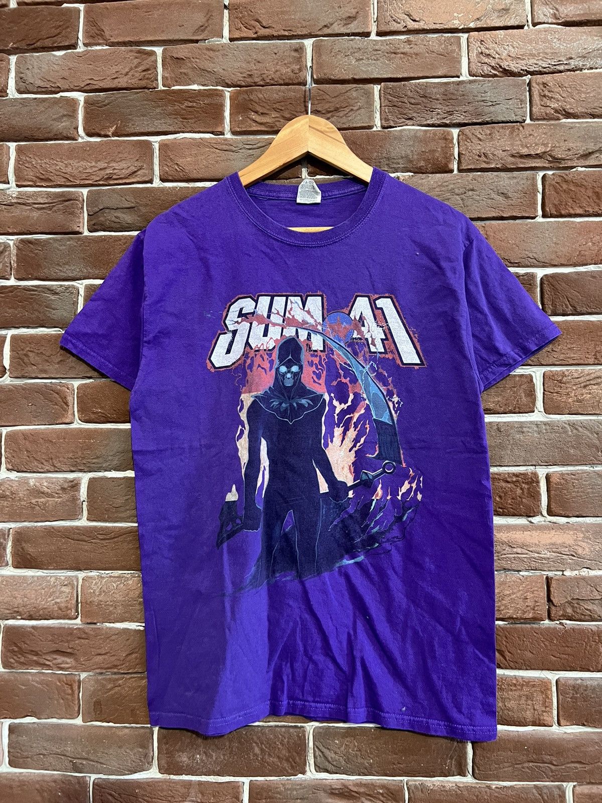 Vintage 00s Sum 41 Punk Band Rare Tshirt Religion Hoodie, Sweatshirt | FlexRushtees.com