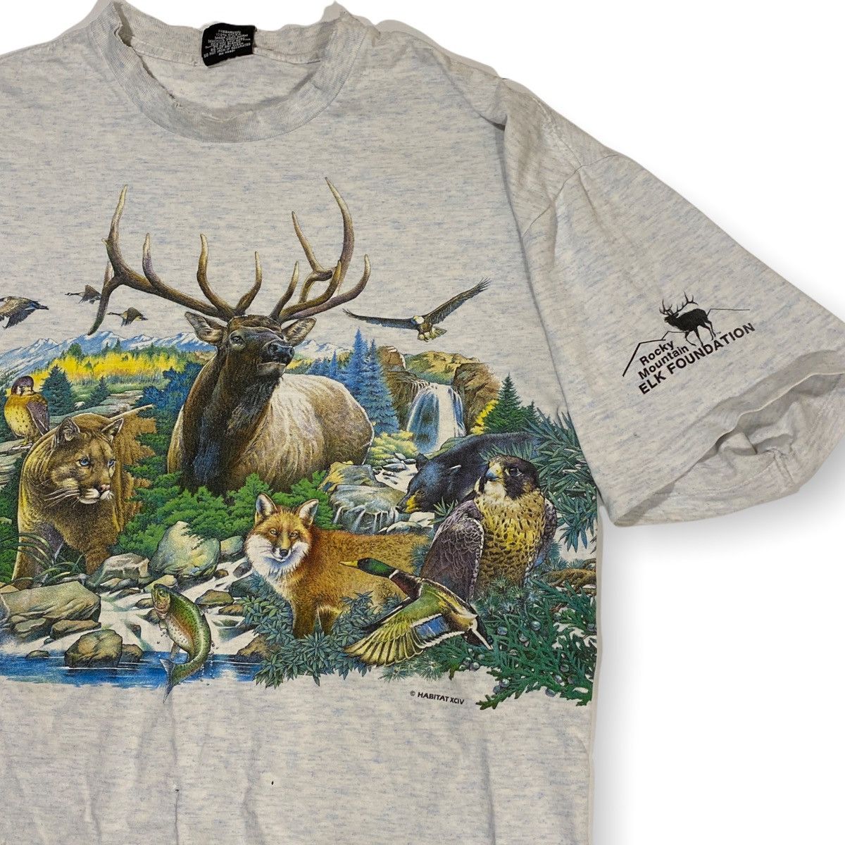 Vintage 90s Mountain Wildlife Tee