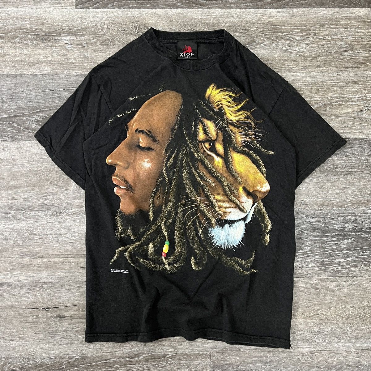 Rap Tees X Vintage Vintage Y2k Bob Marley Lion T Shirt Hoodie, Sweatshirt | FlexRushtees.com