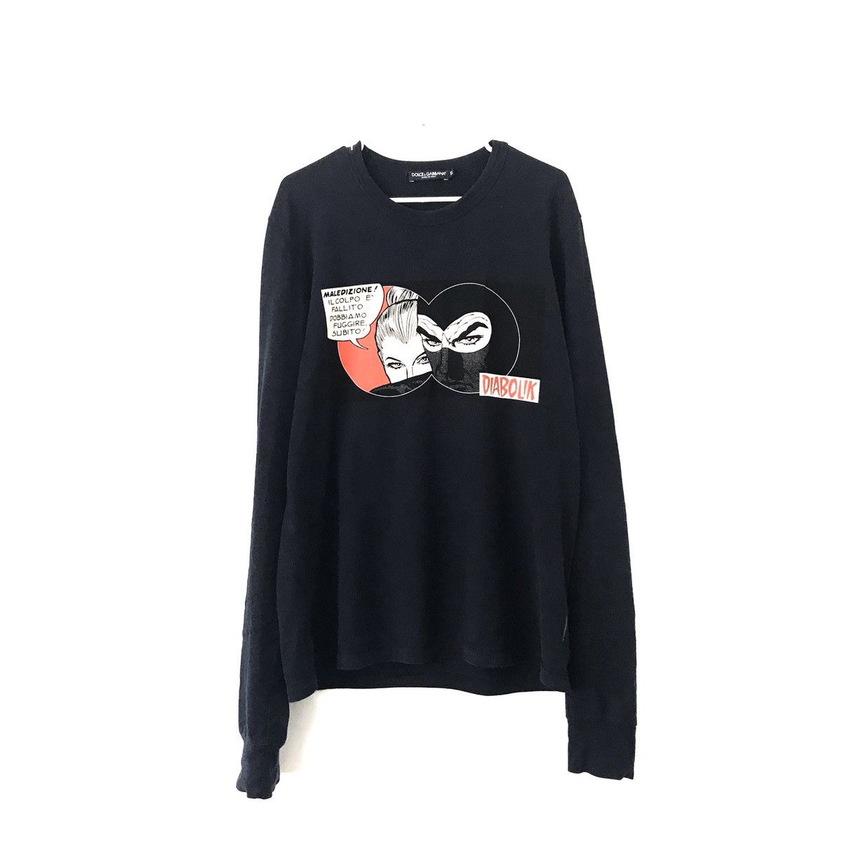 Gabbana Dolce Gabbana Diabolik Long Sleeve Tee