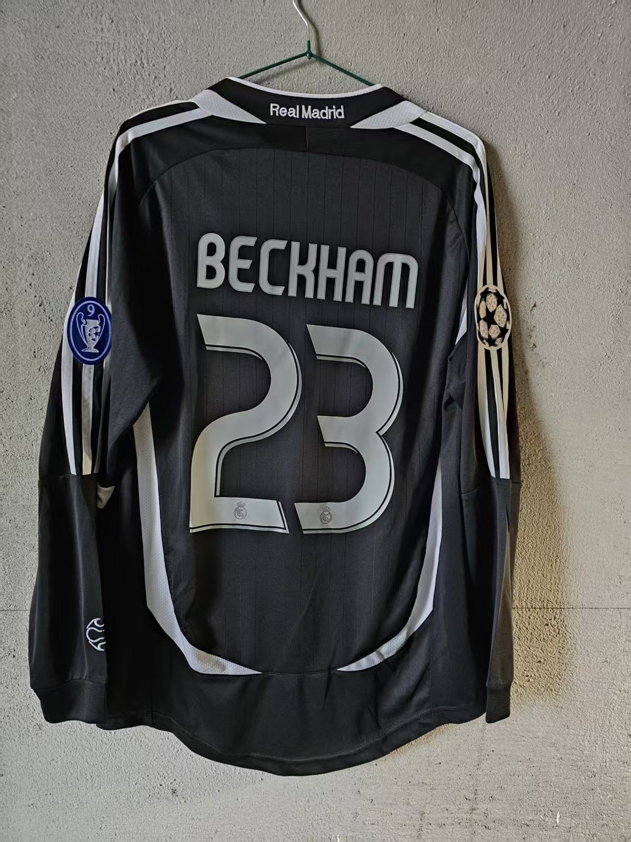 Other 2006 2007 Real Madrid 23 David Beckham Jersey Longsleeve