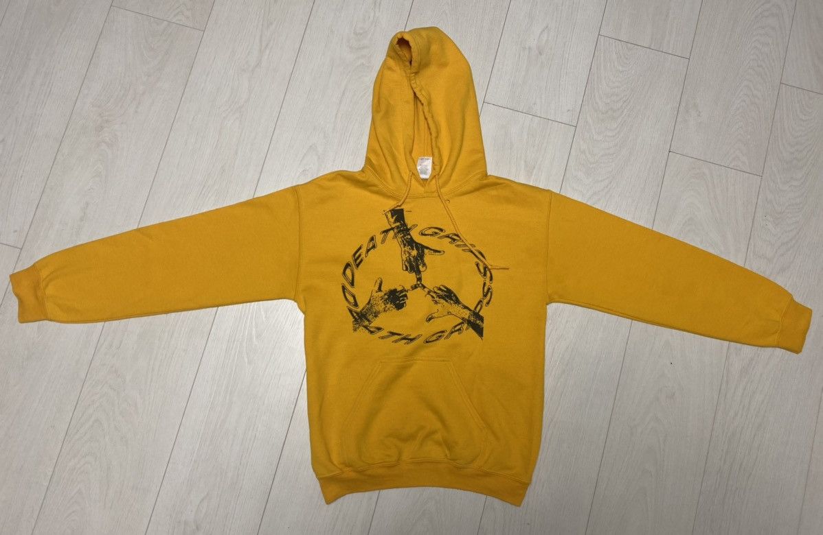 Grips Death Grips Peace Gold Pullover Hoodie T-Shirts, Sweatshirt | FlexRushtees.com