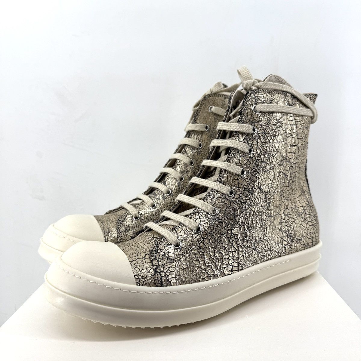 Owens Rick Owens Drkshdw High Top Gold Ramones Size 44 T-Shirts, Hoodie, Sweatshirt | AU16VibeMintTees.com