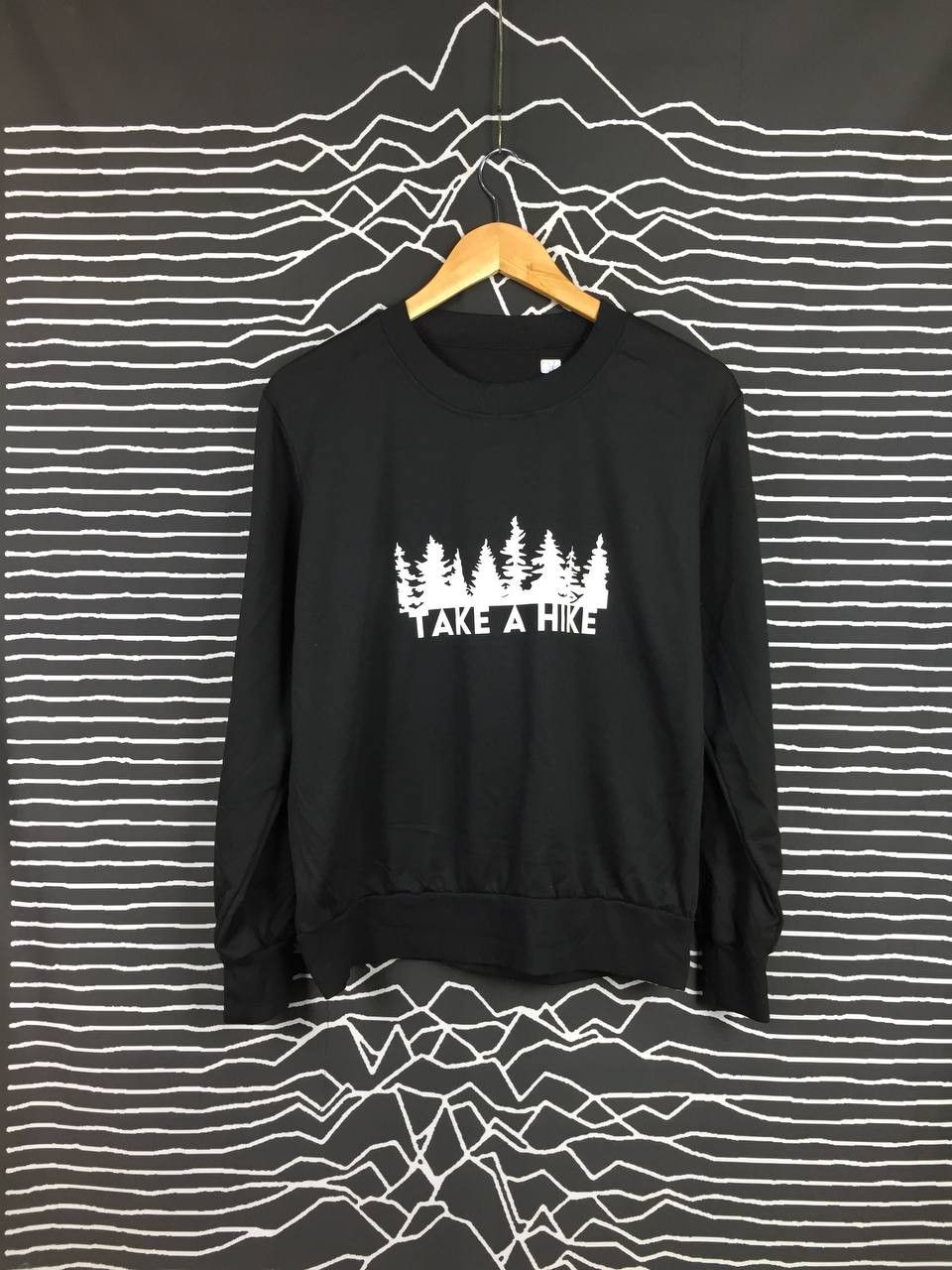 Vintage Vtg Take A Hike Outdoor Graphic Sweatshirt T-Shirts, Hoodie | FlexRushtees.com