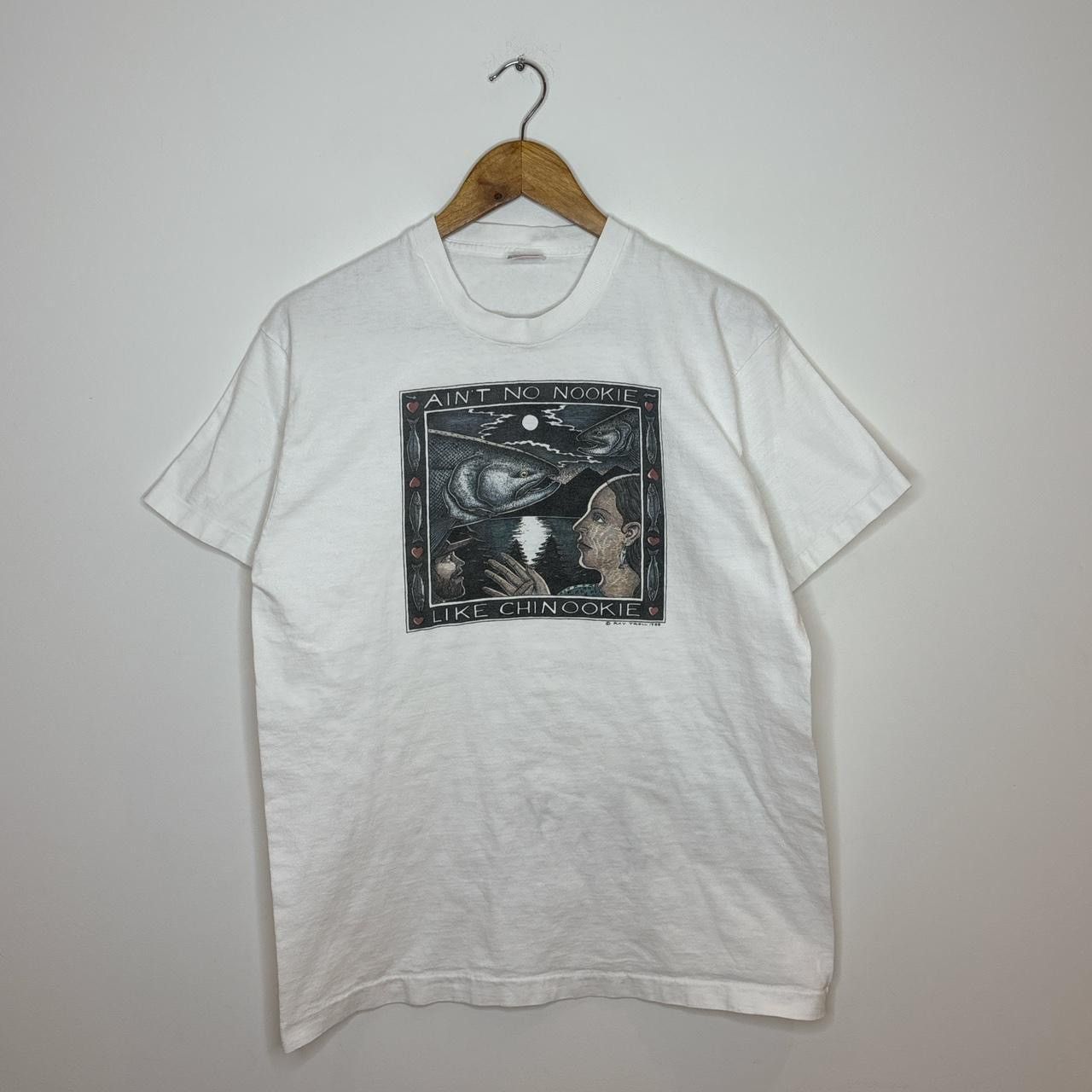 Vintage 90s Ray Troll Ain T No Nookie Art Tee Shirt Hoodie, Sweatshirt | FlexRushtees.com