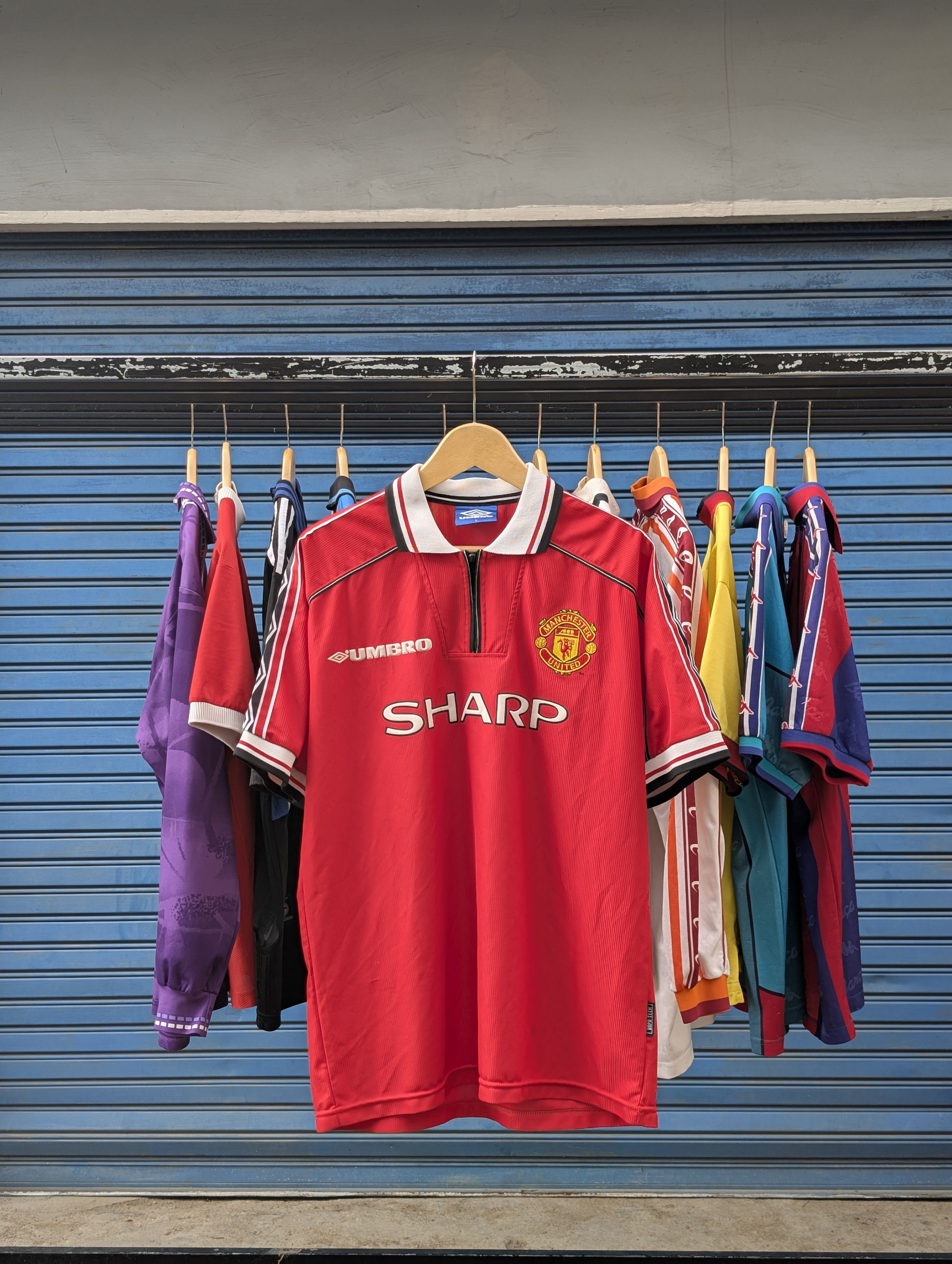 Umbro Manchester United Home 1998 1999 Original Beckham 7