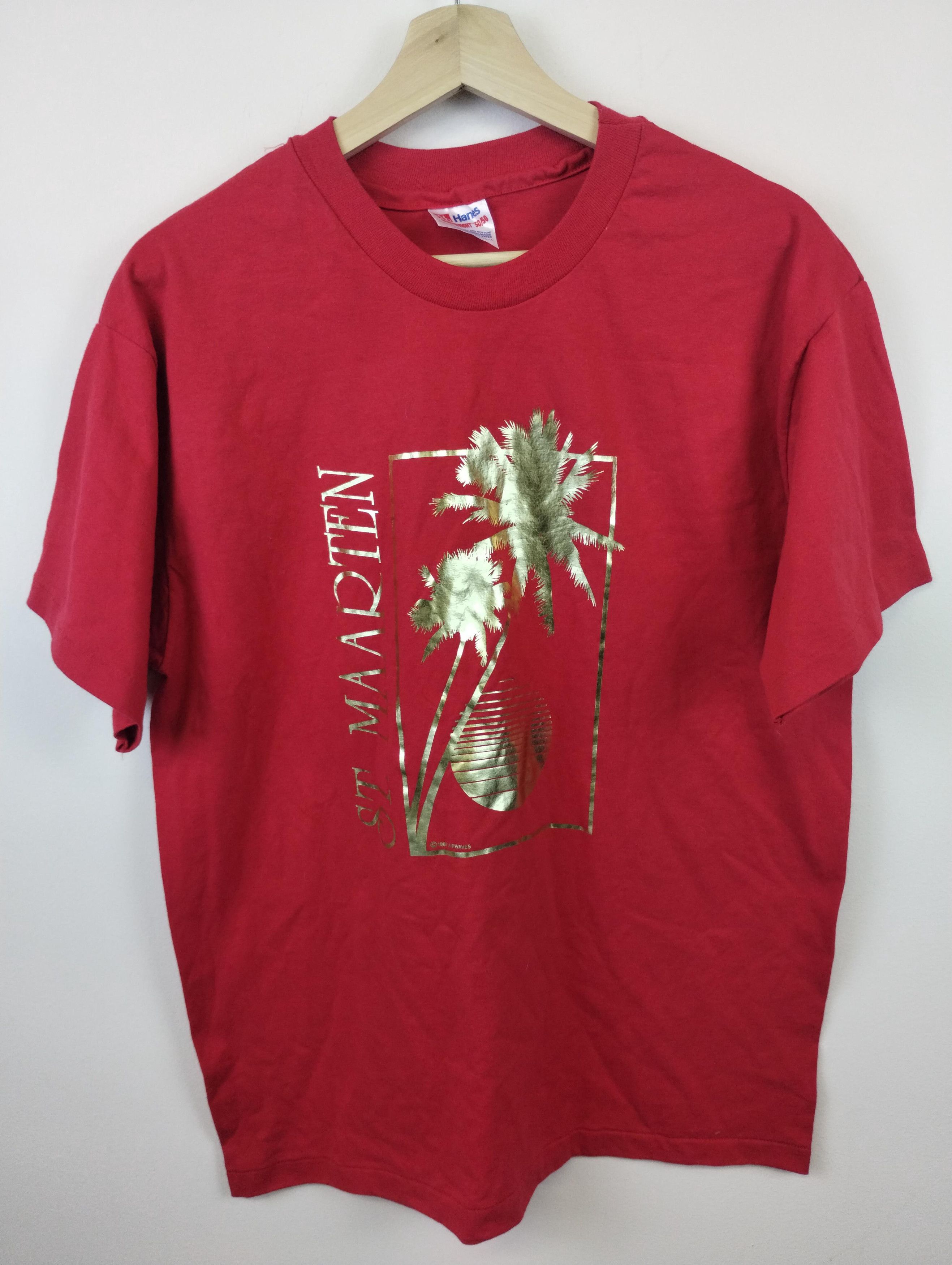 Vintage 87 Hanes St Maartens Tourist Tee