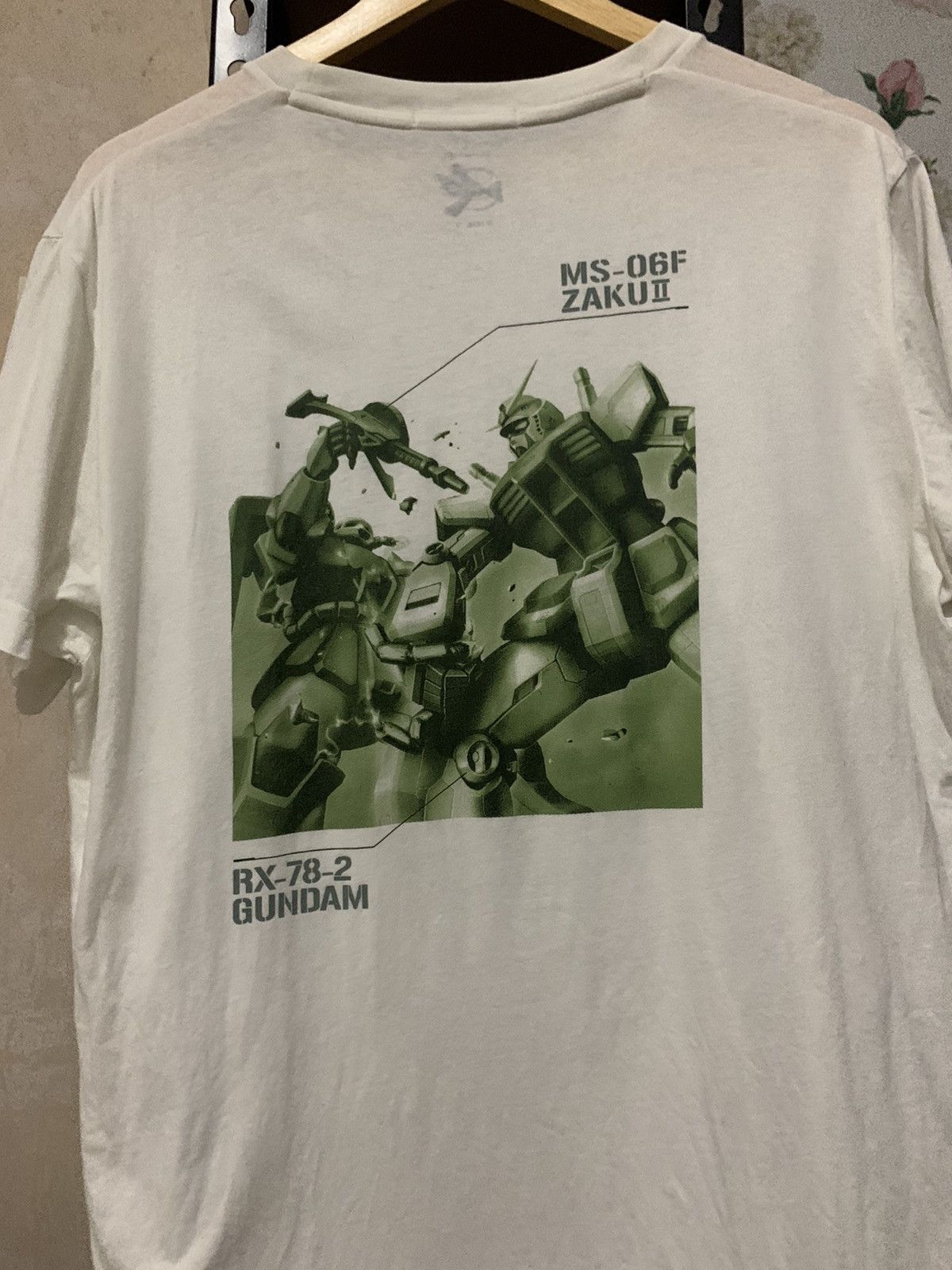 Japanese Brand X Vintage Vintage Gundam Rx 78 2 Zaku Ii Anime Manga Shirt