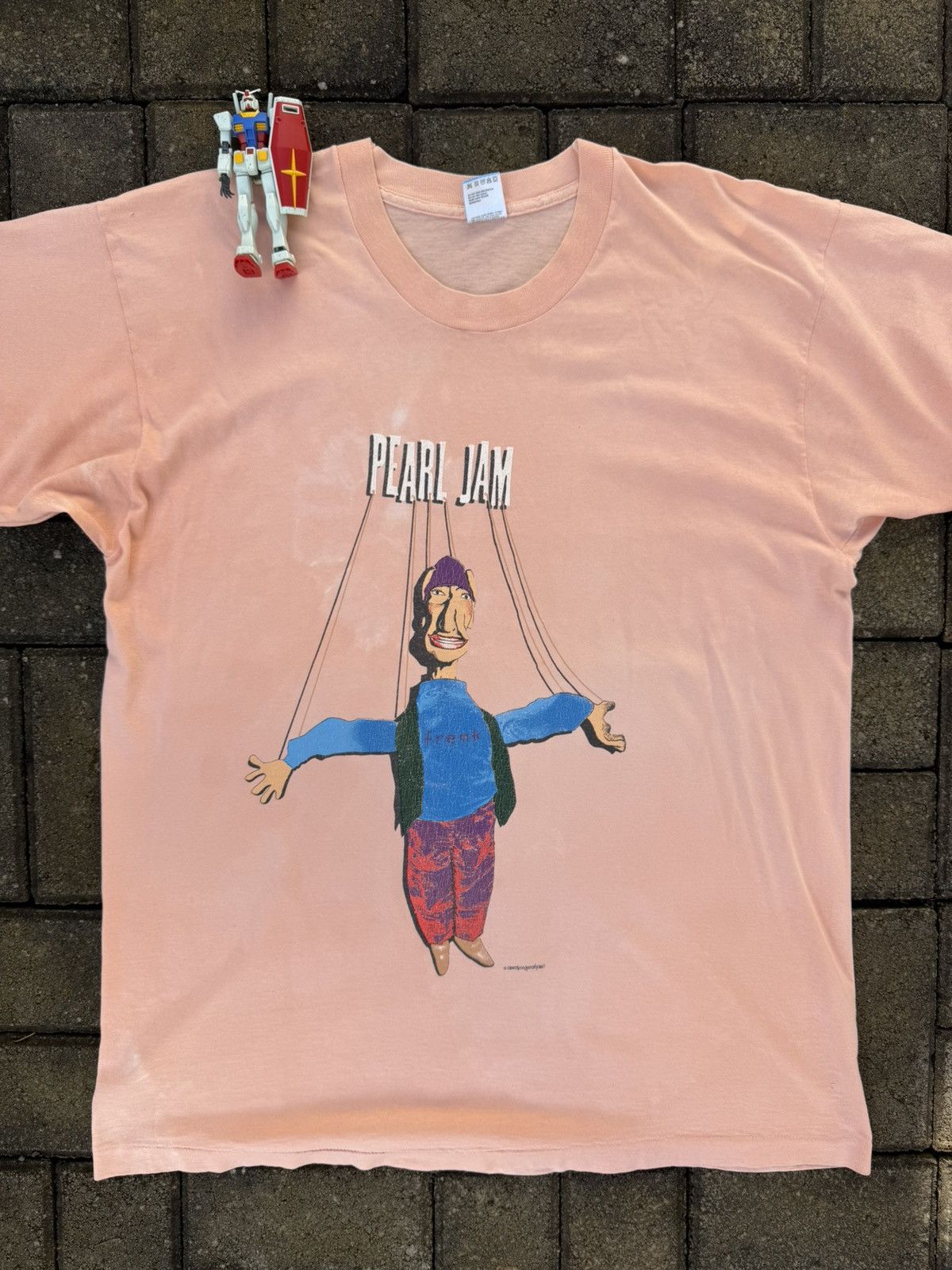 Band Tees Vintage Pearl Jam Freak Shallow Puppet T Shirt 1994 Hoodie, Sweatshirt | FlexRushtees.com