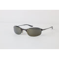 Vintage Y2k Streetwear Matrix Style Oval Mirrored Sunglasses