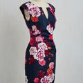 Papell Adrianna Papell Plus Jacquard Floral Vintage Style Sheath Dr T-Shirts, Hoodie, Sweatshirt | AU16VibeMintTees.com