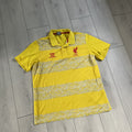 Liverpool Warrior Football Home Jersey Yellow Tee Shirt