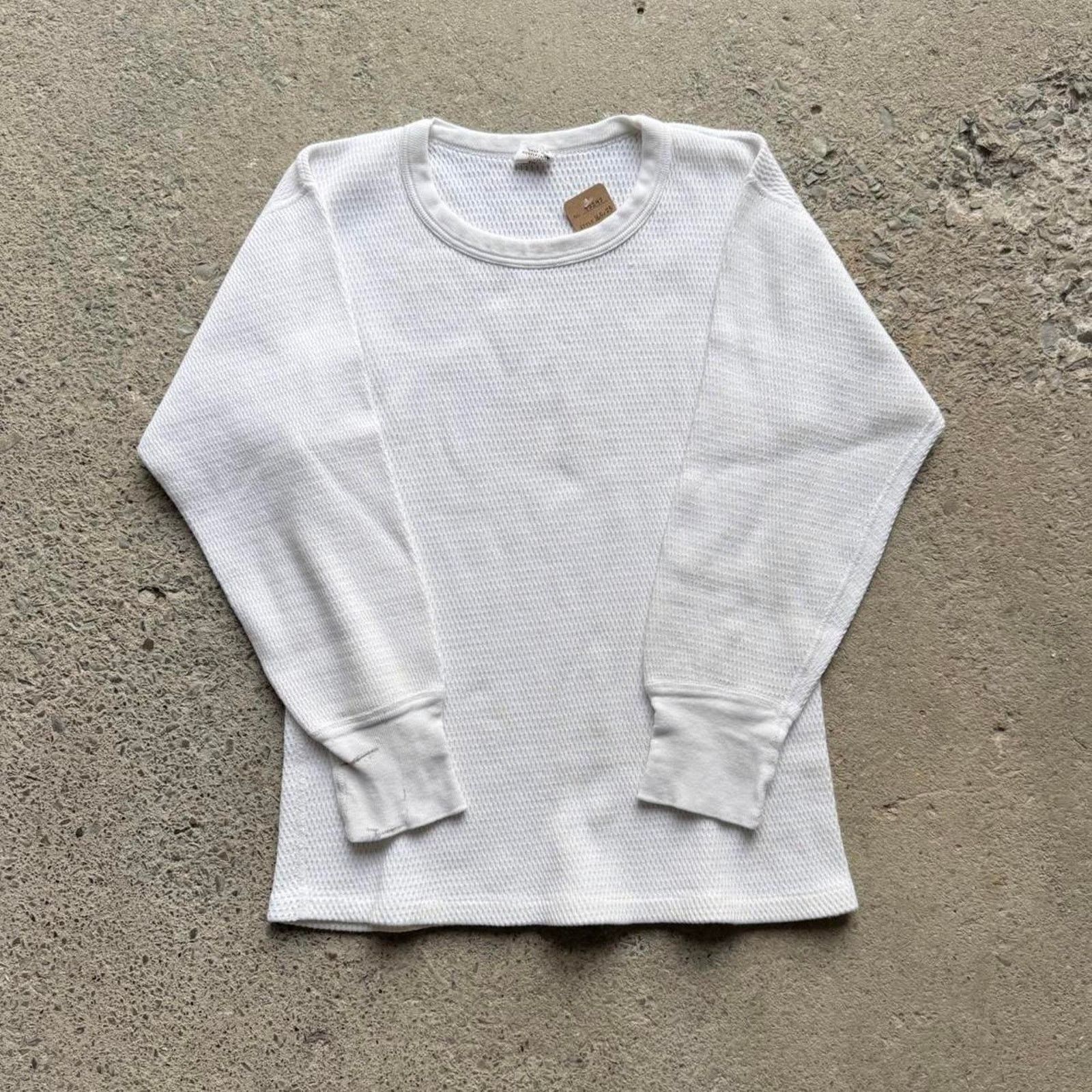 60s True Vintage Bvd Ls Cotton Thermal Shirt