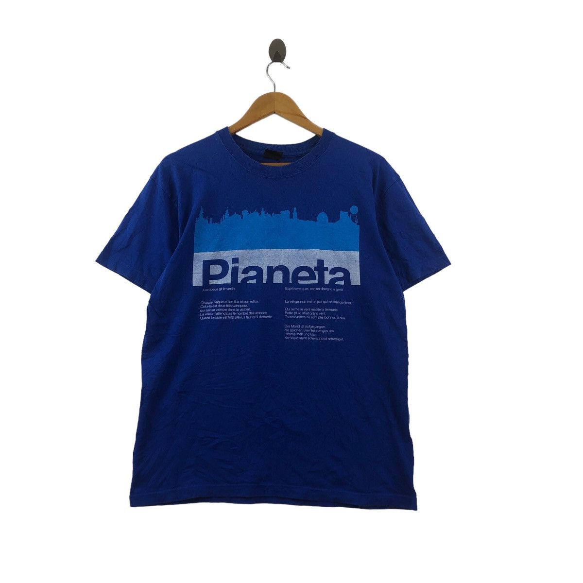 Vintage Pianeta Artwork French Poem Poet Tee Shirt Who Sows Hoodie, Sweatshirt | FlexRushtees.com