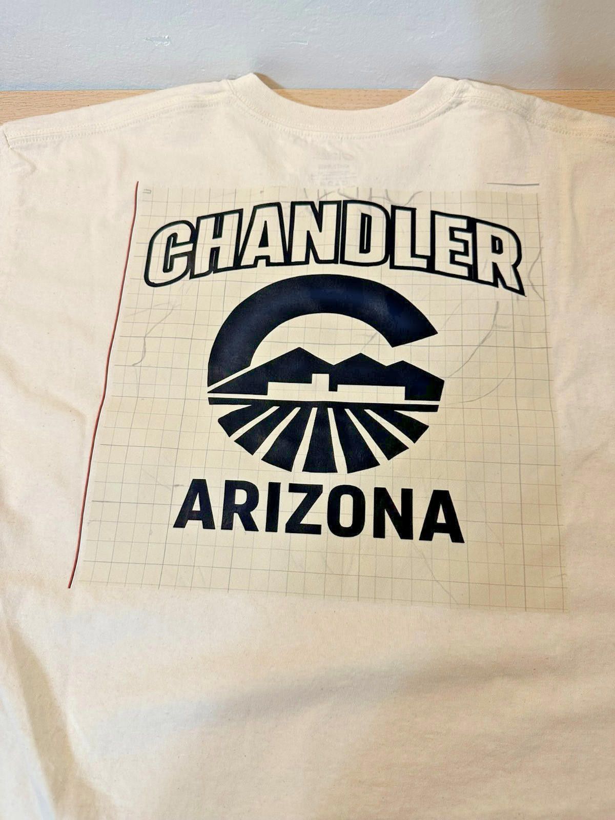 The Unbranded Brand Custom Chandler Az Tee Dtf Print On Repurposed Shirt Hoodie, Sweatshirt | FlexRushtees.com