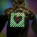 Other Esc Empty Space Custom Distressed Hoodie Small Dip Dye Camo