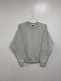 Vintage 90s Fruit Of The Loom Grey Blank Sweatshirt