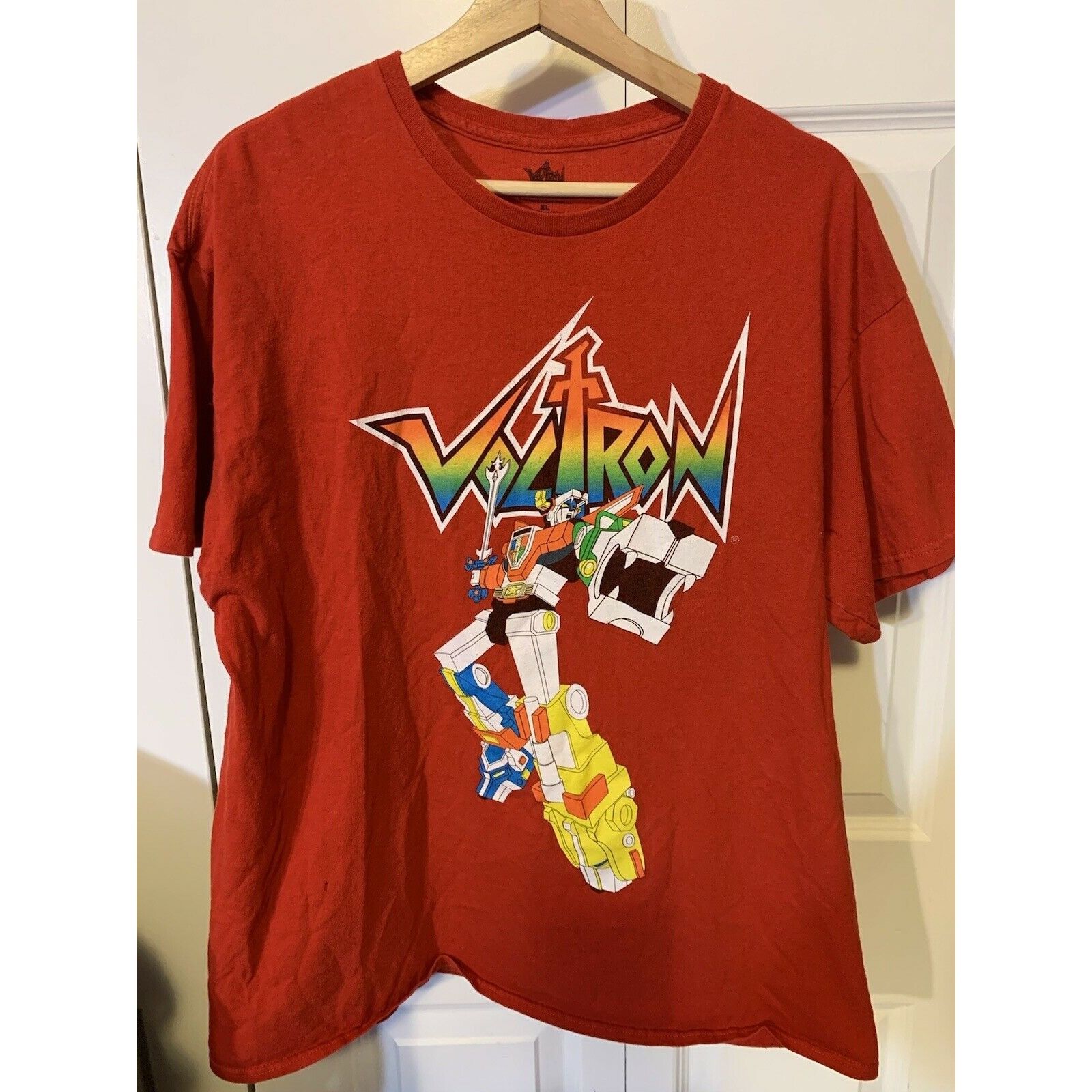 Other Voltron Men S Sz Xl Red Short Sleeve T Shirt