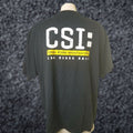 Vintage Delta Csi Shirt Mens 2xl Black Double Sided Graphic Tee 2000s Men