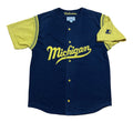 Vintage Michigan Wolverines Starter Jersey Shirt Tee Rare