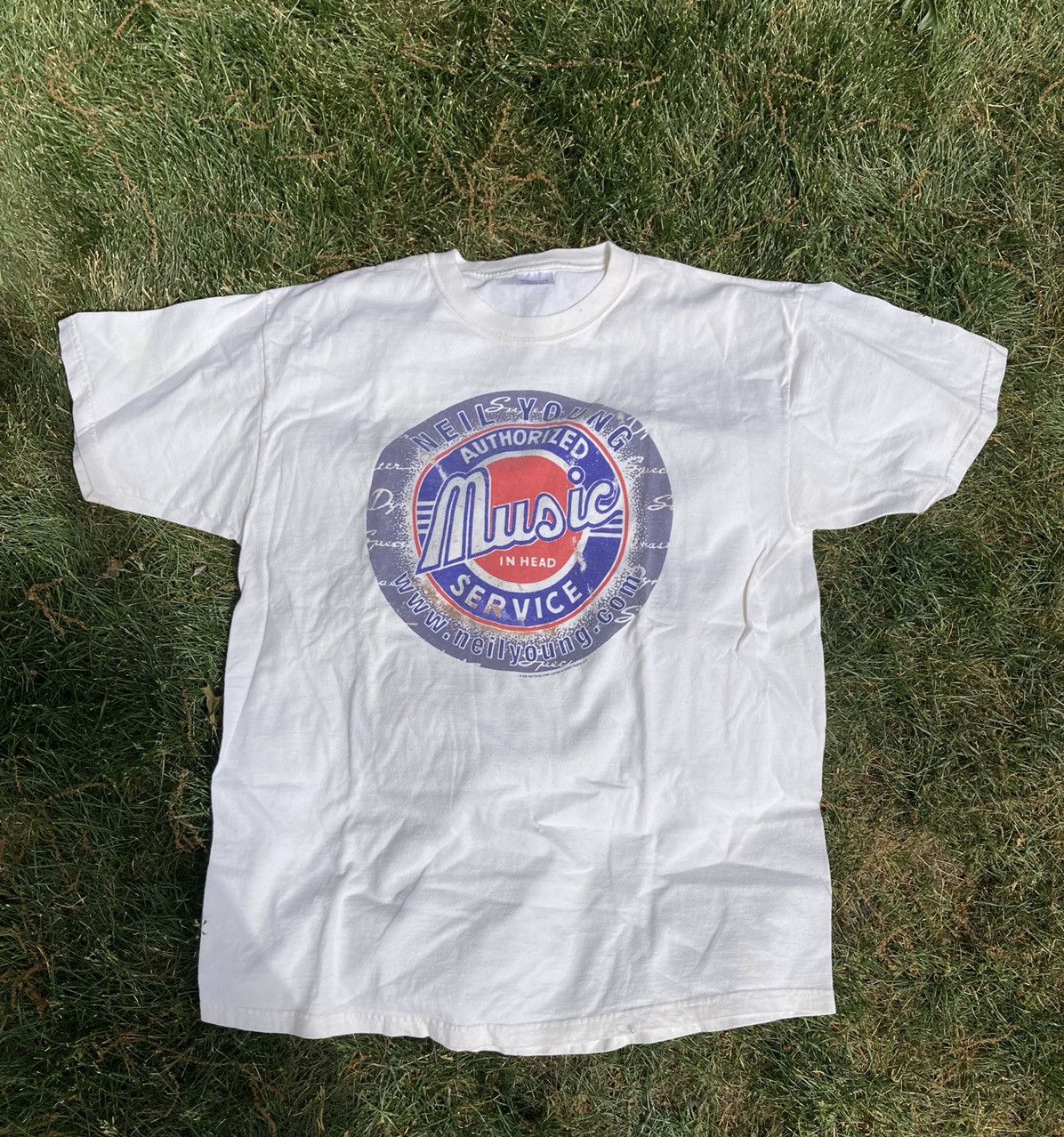 Band Tees X Vintage Vintage Neil Young Tee