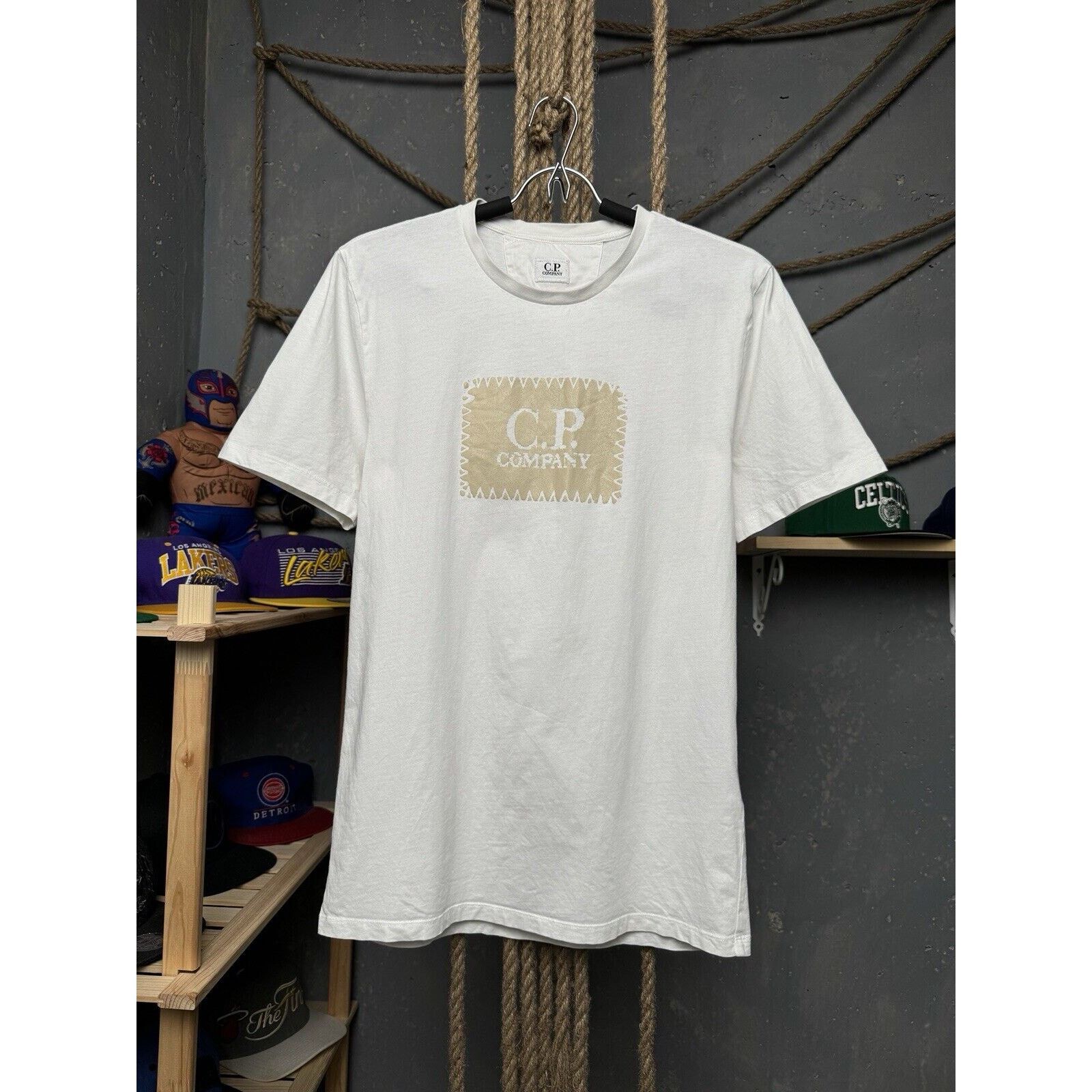 P Company C P Company T Shirt Big Logo White Size M Men Italy Brand Hoodie, Sweatshirt | FlexRushtees.com