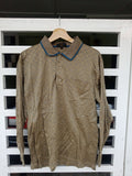Mcm Embroidered Trigonal Geometry Design Long Sleeve