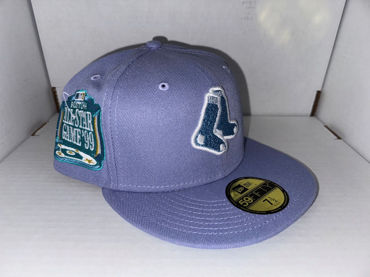 New Era Boston Red Sox Fitted Violet Size 7 1 2