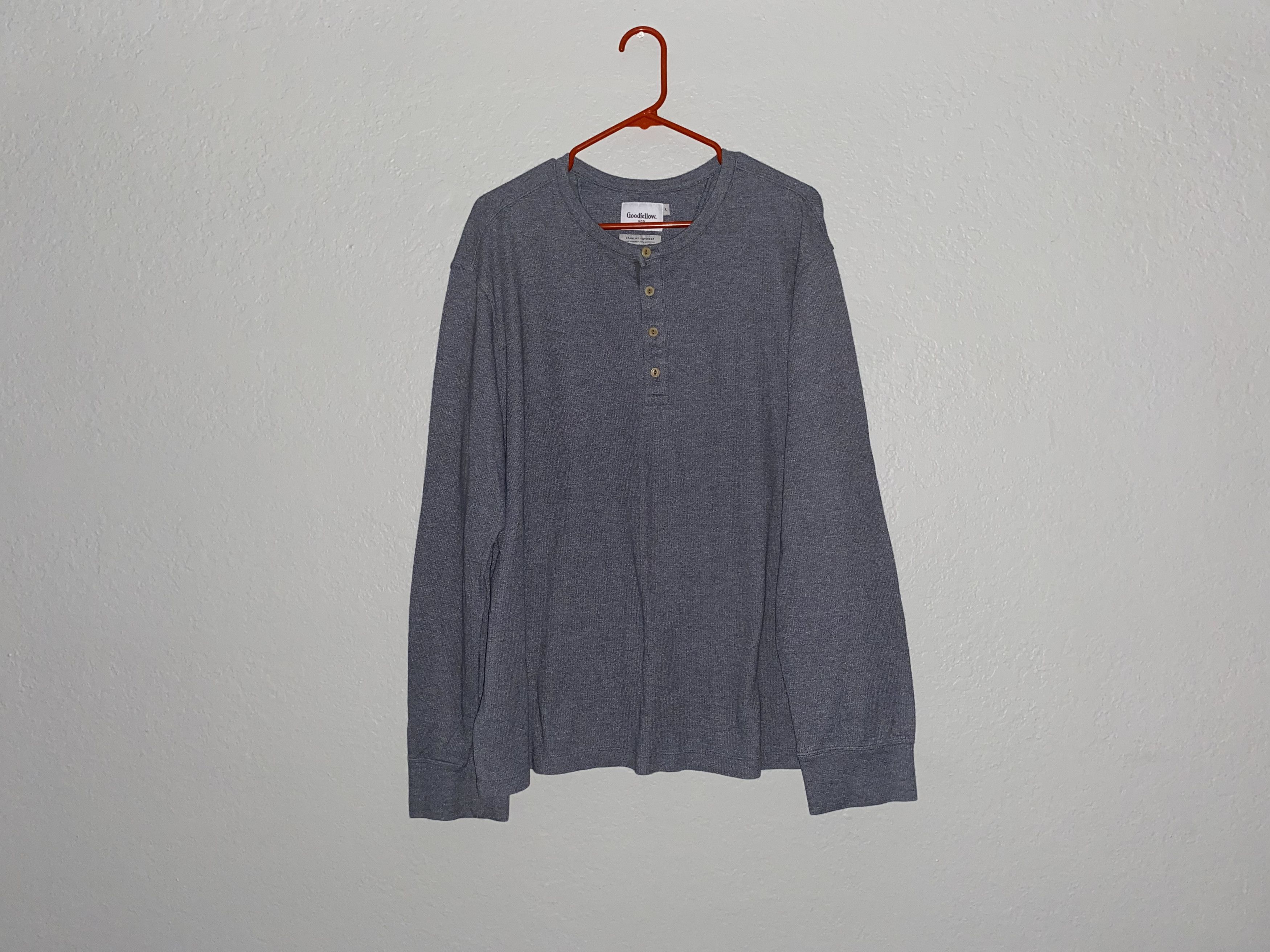 Target Basics Goodfellow Co Good Fellow Compnay Henley Tee T Shirt 2xl