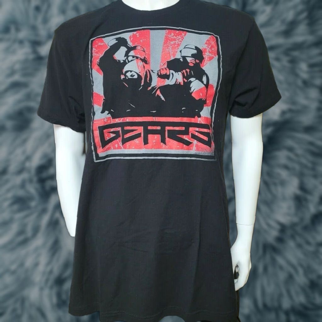 Tultex Gears T Shirt Xl Black Mens Band Music Mumetal Nu Metal Rock Nice Miami Fl 2000s 90s