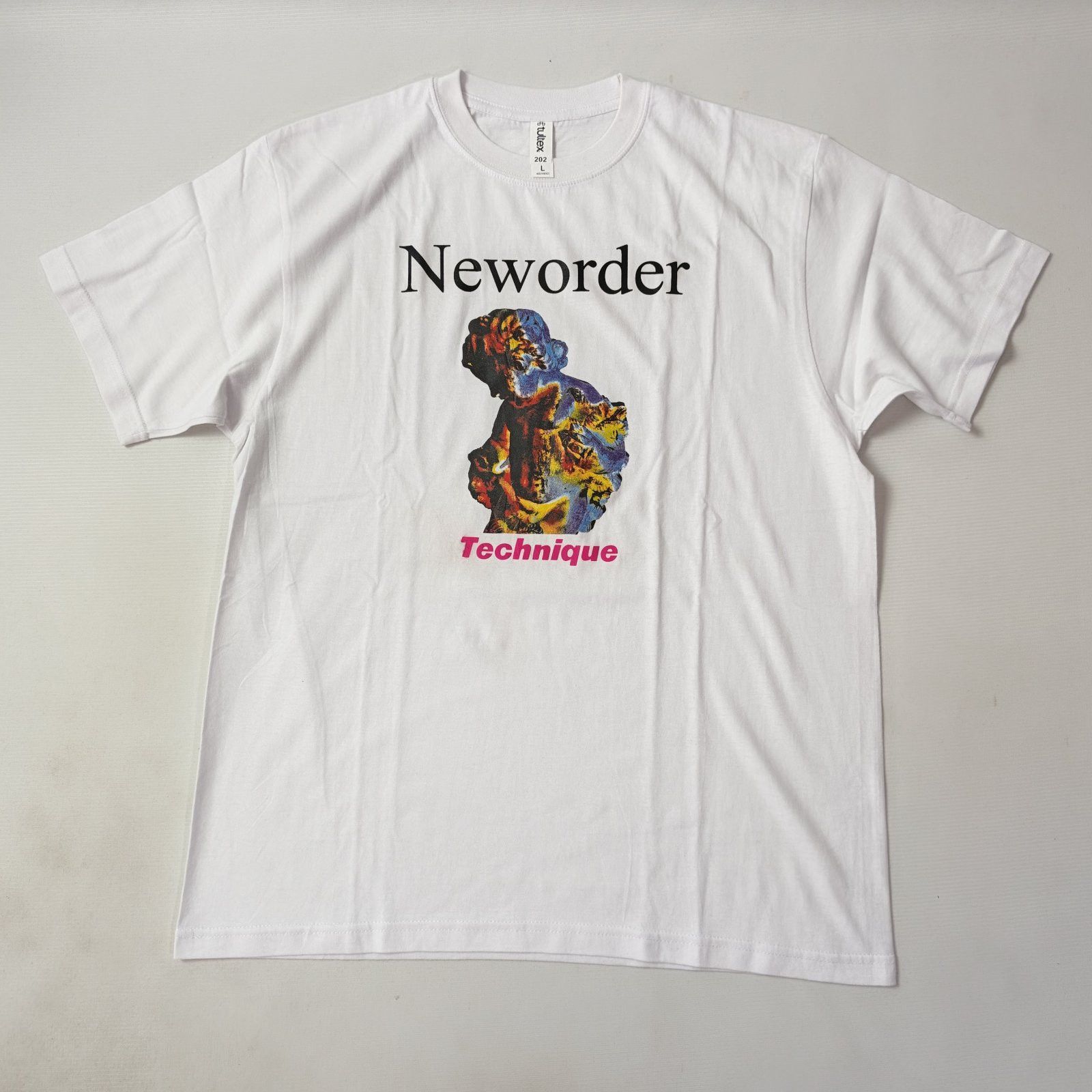 Band Tees New Order Technique Tultex Made In Mexico White Tee Size L Hoodie, Sweatshirt | FlexRushtees.com