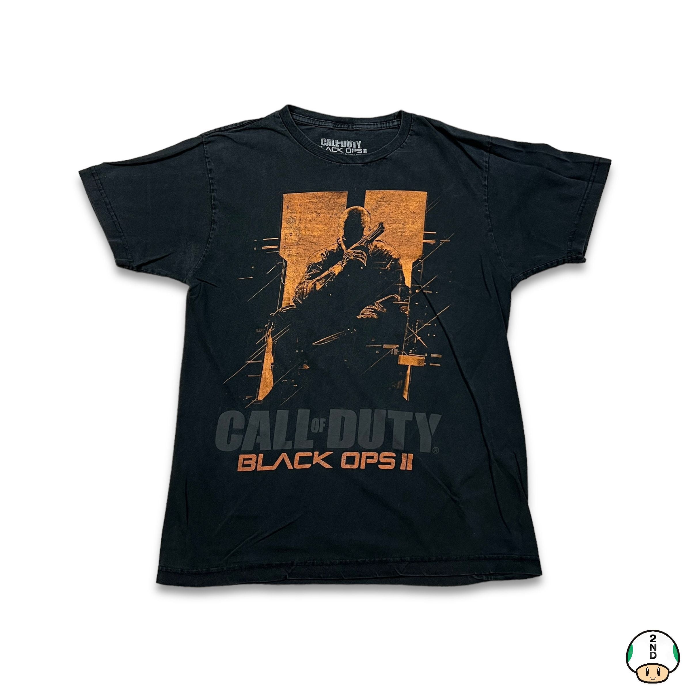 Playstation Vintage 2012 Call Of Duty T Shirt Black Ops 2 Game Promo Tee