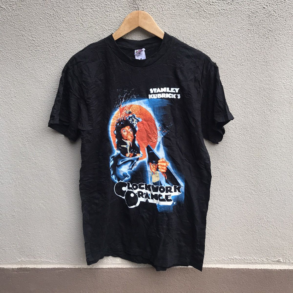 Vintage Clockwork Orange Movie Tee Stanley Kubricks Hoodie, Sweatshirt | FlexRushtees.com