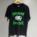 Vintage Mushroom Hunter Neon Green
