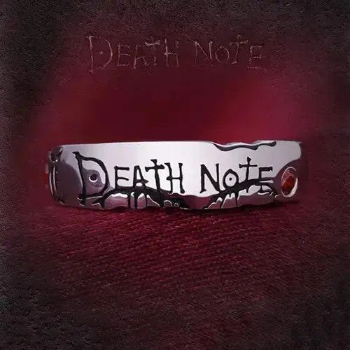 Japanese Brand Anime Death Note Ring