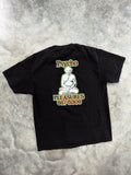 Pleasures Black Psycho Meditation Advertisement Tee Black Xl Hoodie, Sweatshirt | FlexRushtees.com