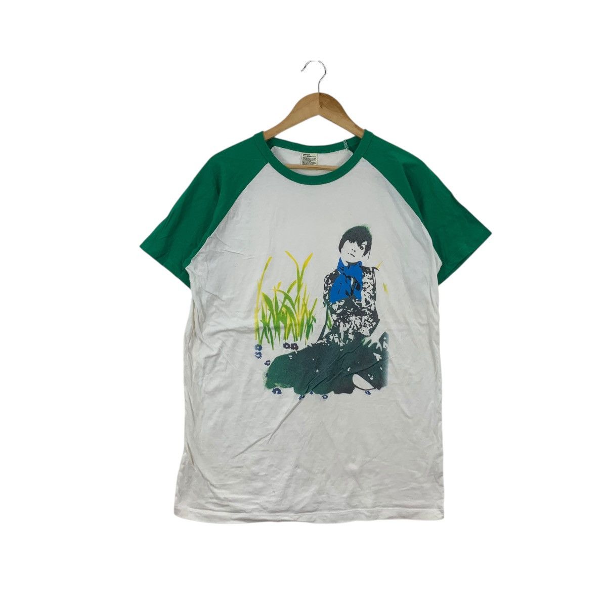 Graniph Painting Illustration Band Tee Shirt